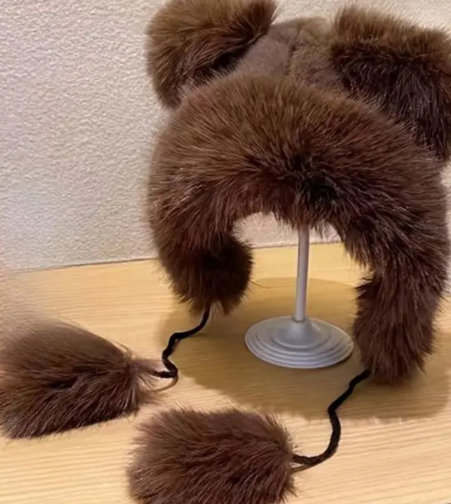 Mini Ears Fur Hat