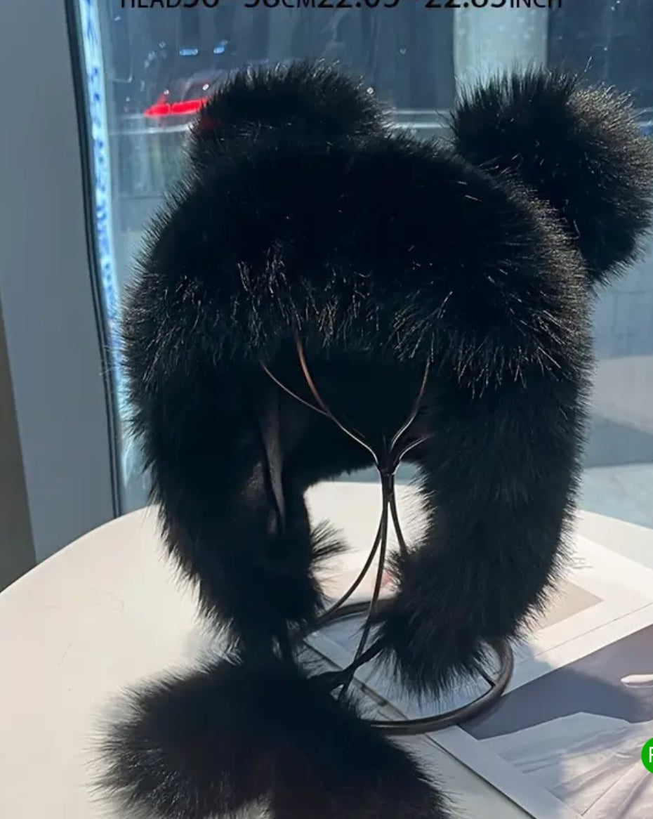 Mini Ears Fur Hat