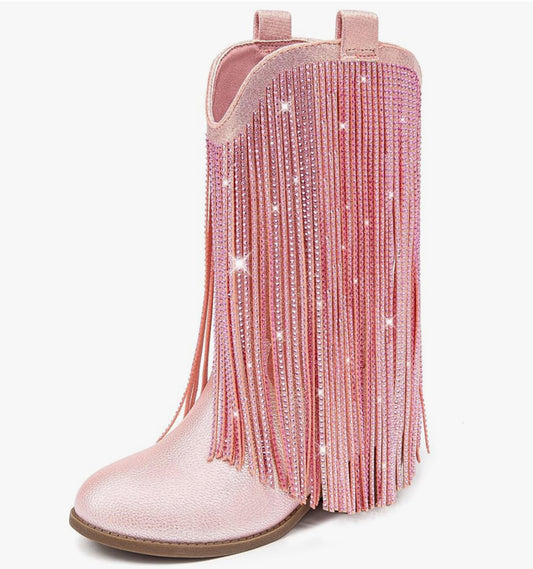 Pink Co-Girl Boots