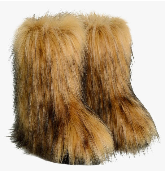 Coco Fur boots